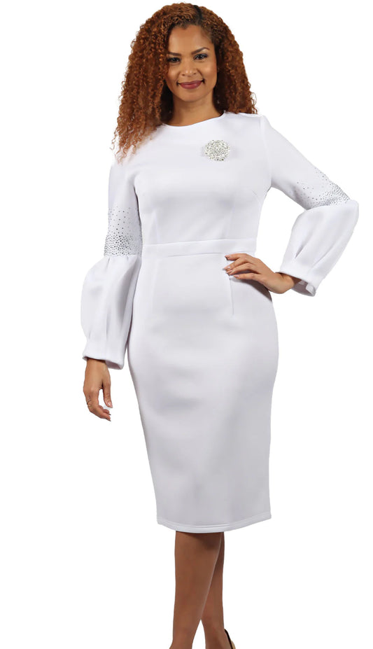 White Elegant Dress